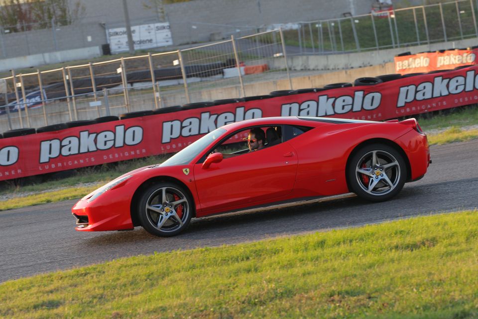 Milan: Test Drive a Ferrari 458 on a Race Track with Video - The onboard camera and telemetry: why it’s more than a thrill ride