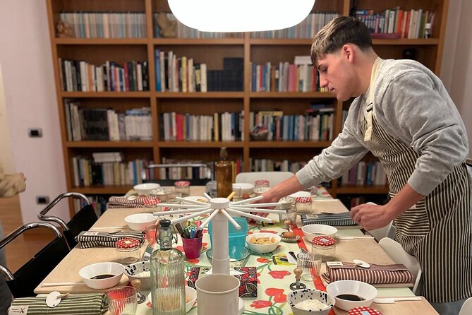 Pasta and Tiramisu join our cooking class - From prep to plate: dinner, wine, and limoncello