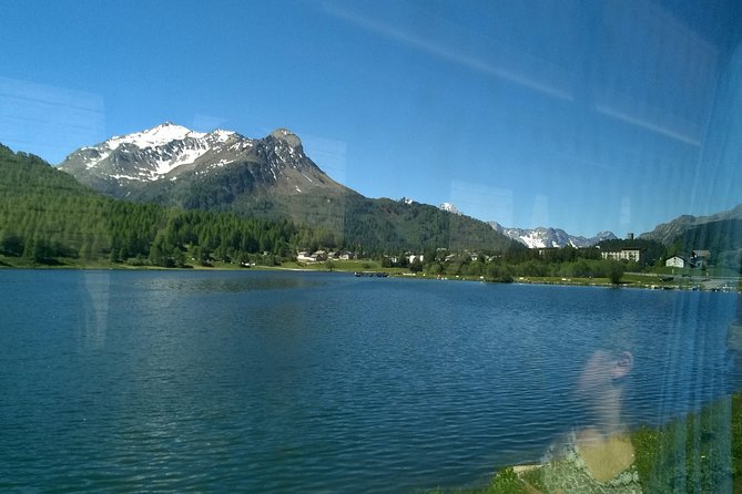 Private tour to Bernina train & Lake Como. Hotel pick-up - St. Moritz at 1856 m: More Than a Photo Stop