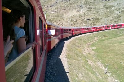 Private tour to Bernina train & Lake Como. Hotel pick-up - Lake Como: Varenna or Lecco in About 45 Minutes