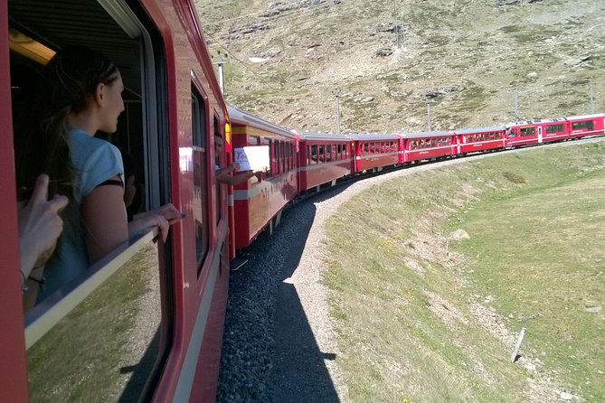 Private tour to Bernina train & Lake Como. Hotel pick-up - Lake Como: Varenna or Lecco in About 45 Minutes