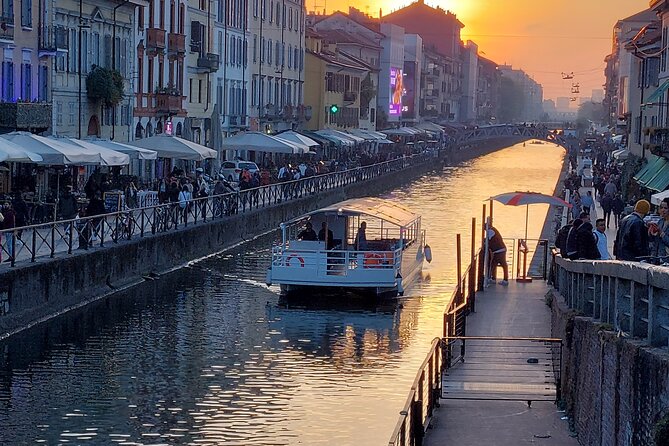 Sunset Navigli Boat Tour in Milan with Optional Aperitivo - Key Things I’d Actually Notice on This Navigli Sunset Cruise