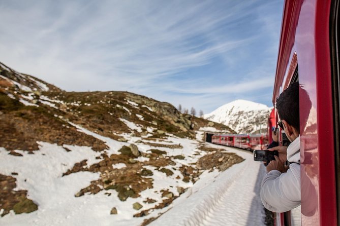Swiss Alps Bernina Red Train and St.Moritz Tour from Milan - A Swiss day trip that really starts in Milan