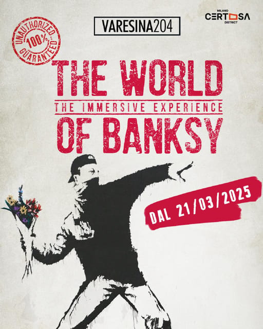 THE WORLD OF BANKSY. THE IMMERSIVE EXPERIENCE - MILANO VARESINA 204 - The 120+ works: how the show arranges Banksy’s messages