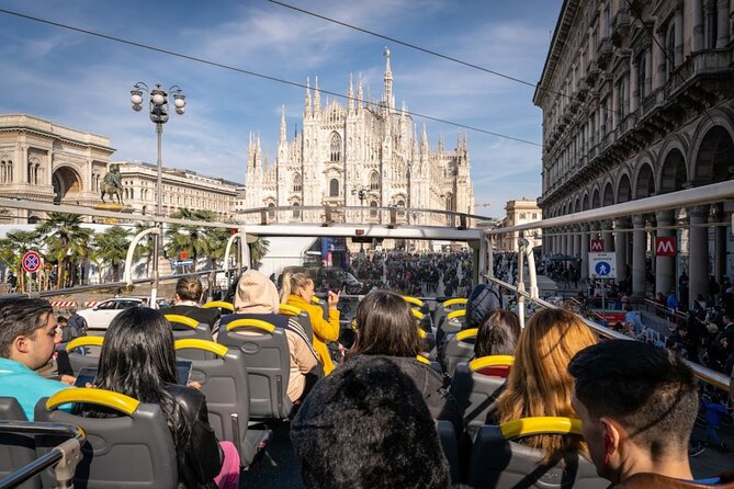 Tour of Milan by open bus, valid for 3 days - Cenacolo and Navigli: Hop Off for Your Own Pace