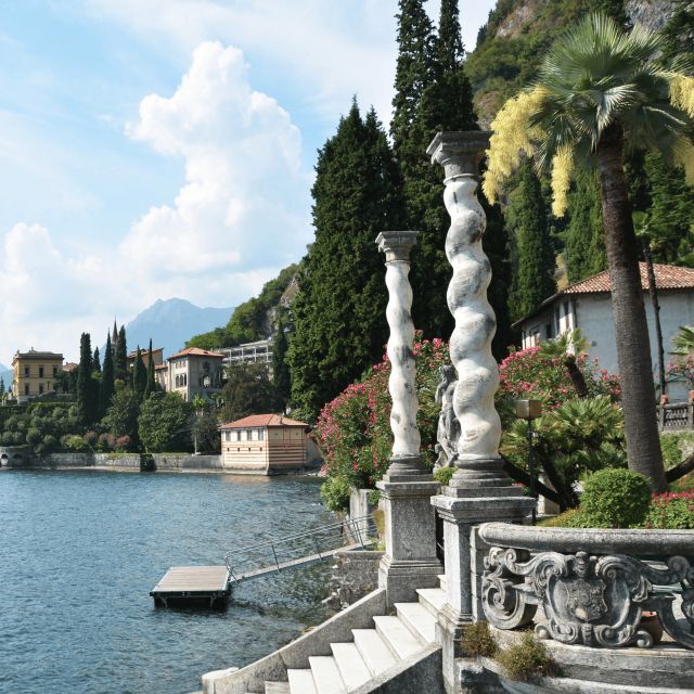 Villa Monastero in Varenna with aperitif - How the self-paced visit is set up
