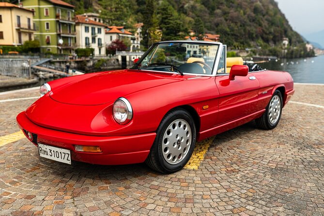 Vintage car rental on the lake for a day - The real value: paperless signing and flexible pickup/drop-off