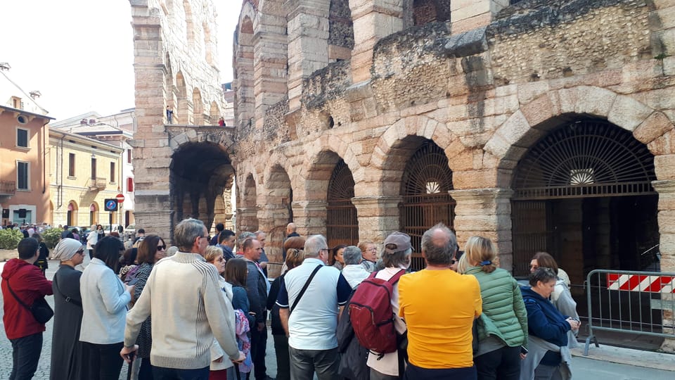 Visit of Verona and Lake Garda. Full day tour from Milan - The Verona Plan: Guide-Led Stops Plus Real Free Time